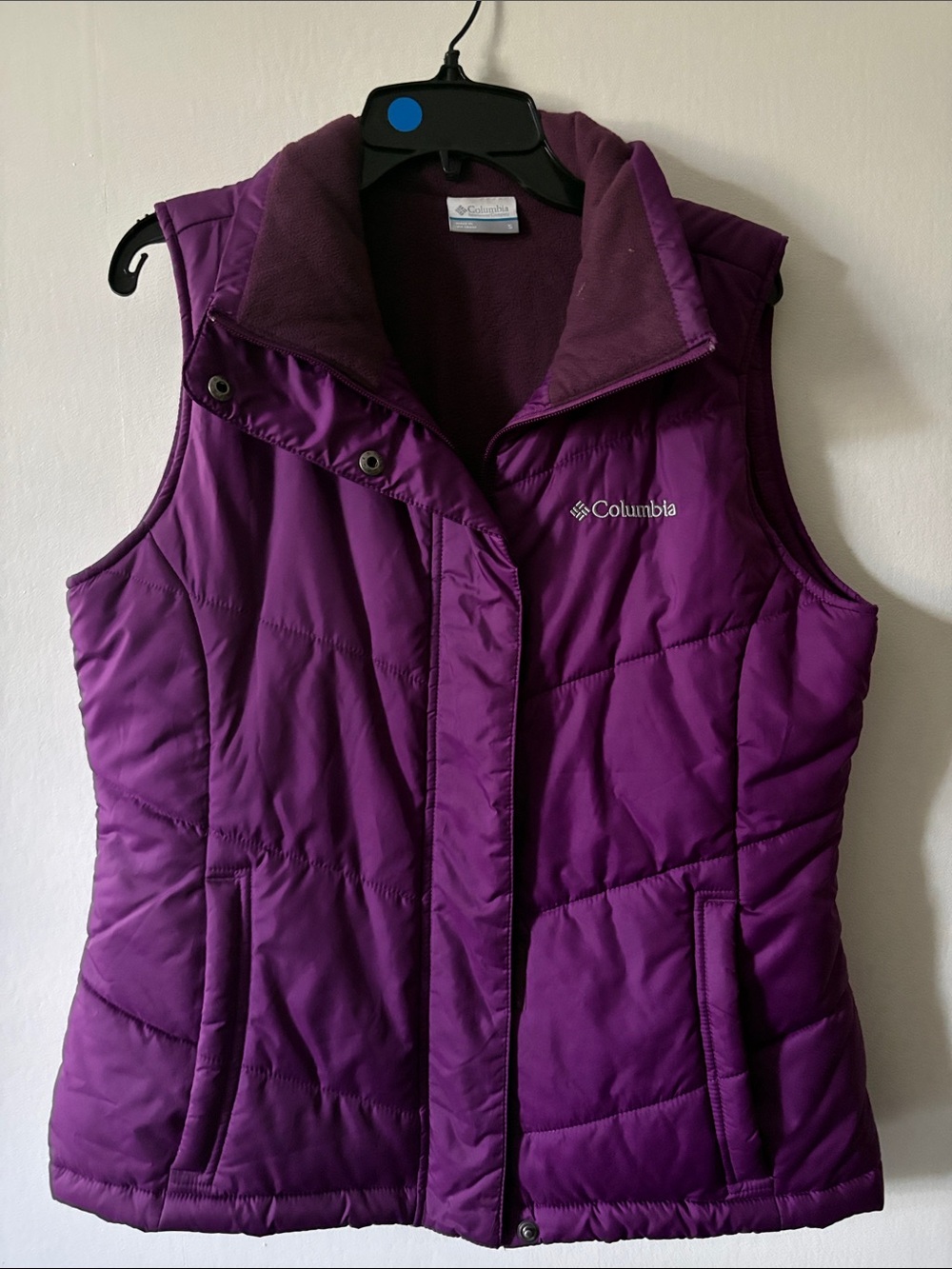 Columbia Women's Deep Purple Quilted Vest